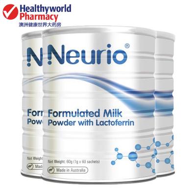 neurio纽瑞优澳洲乳铁蛋白提高免疫力婴幼儿调制乳粉白金版60袋*3